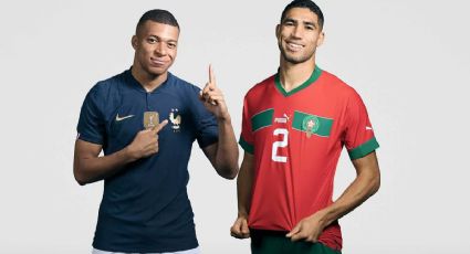 El mensaje de Mbappé a Hakimi luego de ganarle en la semifinal de Qatar 2022