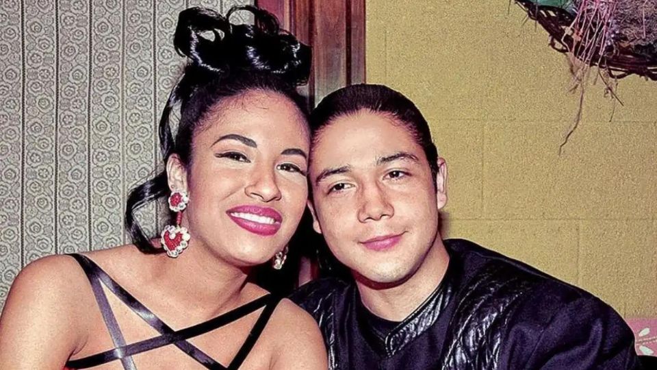 Selena Quintanilla y Chris Pérez. Fuente: Instagram @chrispereznow