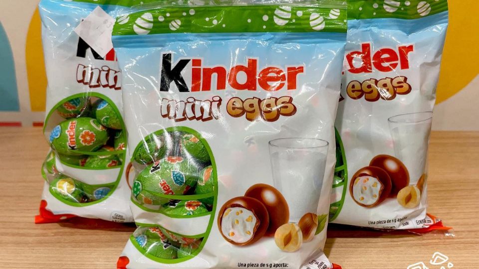 Una posible contaminación con salmonella  en 4 lotes de Kinder Mini Eggs ha provocado que el producto comience a ser retirado del mercado. Foto: Instagram @sugarthingspty
