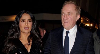 Cuántos hijos tiene el esposo millonario de Salma Hayek