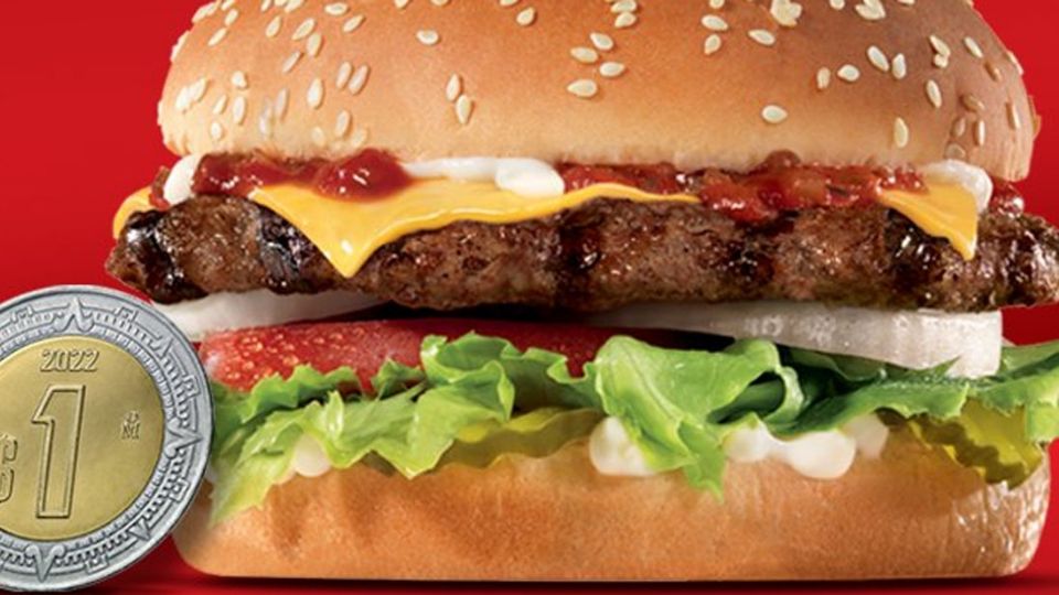 Promo por el Día de la Hamburguesa. Fuente: Twitter: @CarlsJrMx