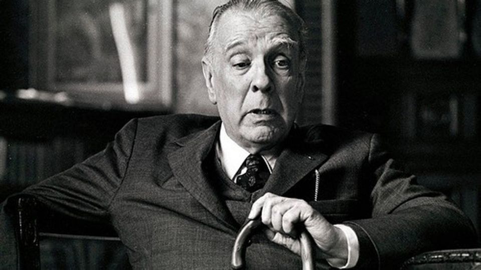 El escritor Jorge Luis Borges. Fuente: Instagram @jorgeluisborg.official
