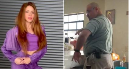 Un padre movió las caderas al ritmo de Shakira y se hizo viral