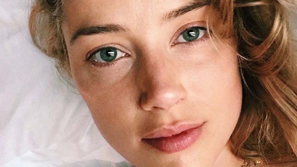 Amber Heard tiene el rostro más bello. Fuente: Instagram @amberheard