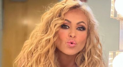 Paulina Rubio cantó en un estadio vacío y estallaron los memes