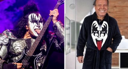 Esta es la historia real detrás del meme de Julio Iglesias que llegó a la bata de Gene Simmons