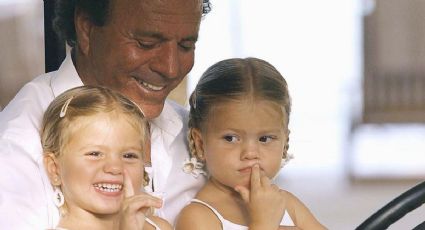 Conoce a Victoria y Cristina, las hijas gemelas de Julio Iglesias