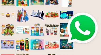 Reyes magos: la guía para descargar stickers para enviar por WhatsApp