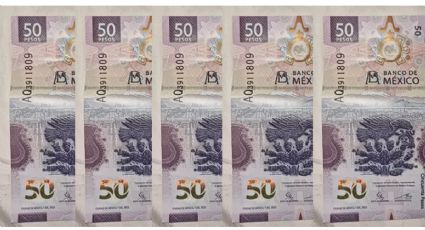 Este es el billete de 50 pesos del ajolote por el que te entregan 7 millones