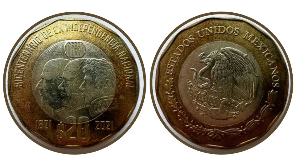 Moneda de 20 pesos por la que te pagan más de 1,000,000. Fuente: Pexels.