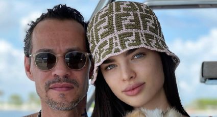 Esta es la foto con la que Marc Anthony y Nadia Ferreira confirmaron que serán papás