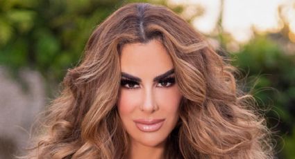 Ninel Conde se llevó todas las miradas para San Valentín, con ajustado conjunto rojo