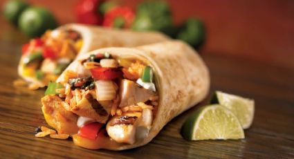 Dile adiós a las recetas clásicas con este exquisito burrito de pollo