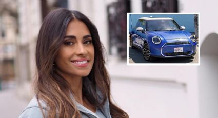 Así es por dentro el auto eléctrico que conduce Antonela Roccuzzo