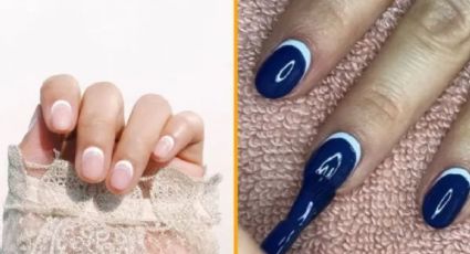 3 diseños de manicura francesa invertida