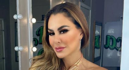 Frente al espejo, Ninel Conde se llevó todas las miradas en minivestido