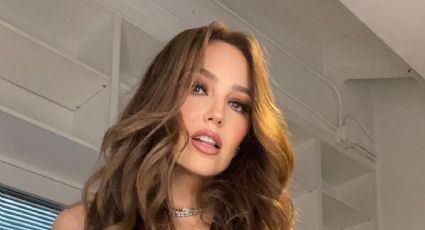 Thalía presumió su cintura frente al espejo y enamoró a todos