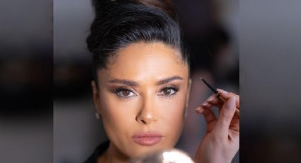 A sus 56 años, Salma Hayek deslumbró en entallado vestido