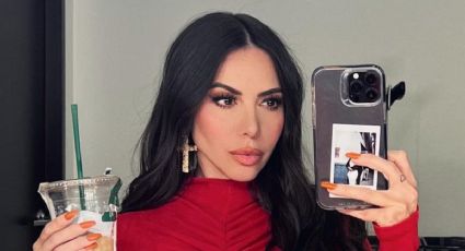 Jimena Sánchez demuestra que cada vez es más igual a Kim Kardashian con microtop plateado