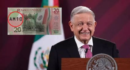 Ofrecen más de medio millón por este billete de 20 pesos que tiene a AMLO en su impresión