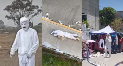 ¿Quién es el hombre de blanco de Coacalco y en qué calles lo encuentras?