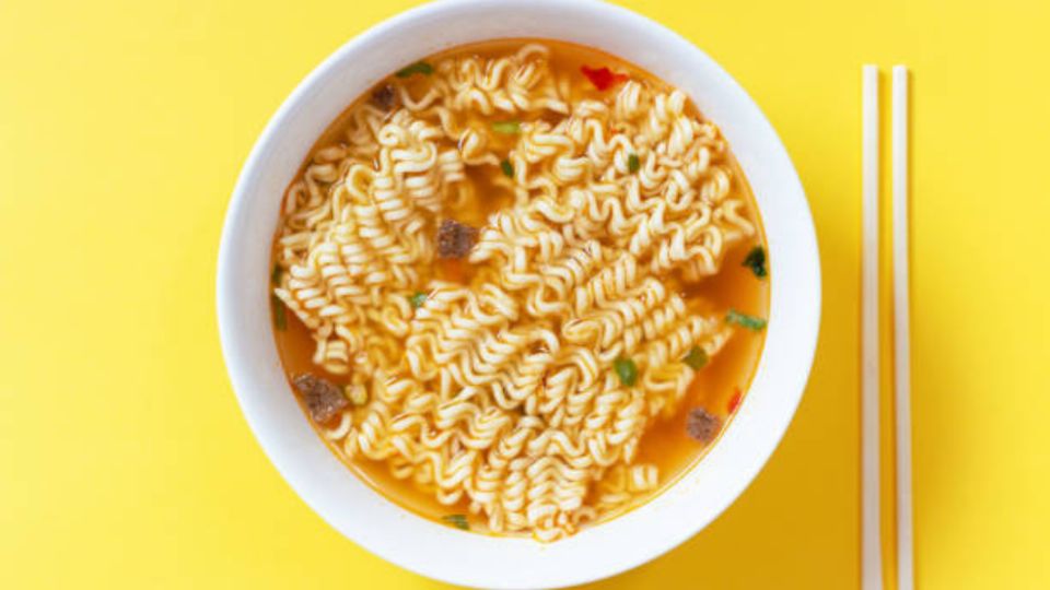 Sopa instantánea. Fuente: Pixabay