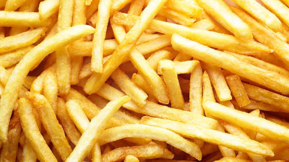 Papas fritas. Fuente: Pexels