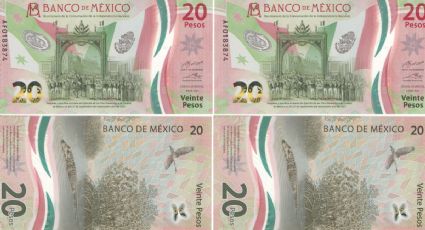 Este es el billete de 20 pesos que salió de circulación por el que te dan 200,000