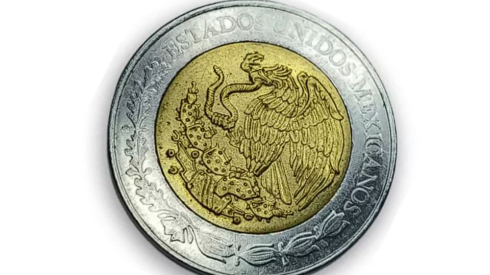 Moneda de 5 pesos. Fuente: MercadoLibre