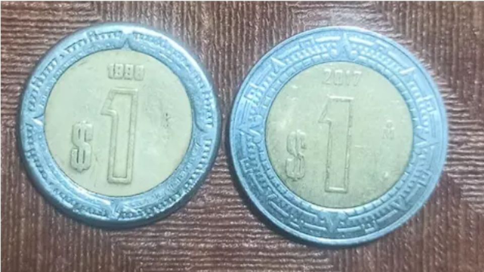 Moneda de un peso única. Fuente: MercadoLibre.