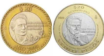 Pagan 500,000 a quien tenga esta moneda de 20 pesos