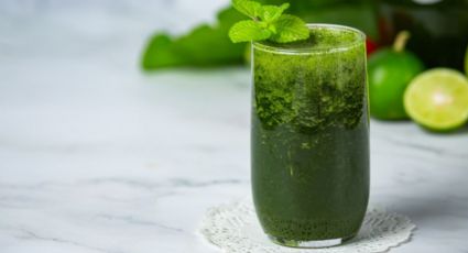 ¿Cómo preparar jugo verde para bajar de peso?